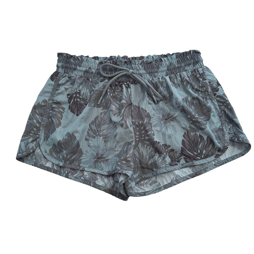 NWOT Aerie Running Palm Pattern Shorts size small